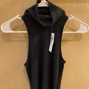 Black tank top